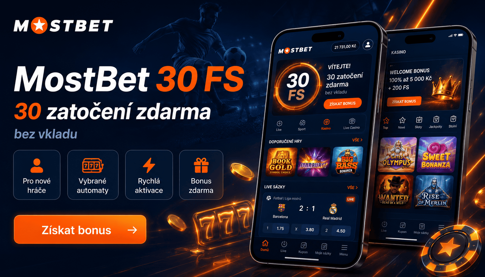 30-free-spins-cz-1 MostBet 30 FS – 30 zatočení zdarma bez vkladu pro nové hráče
