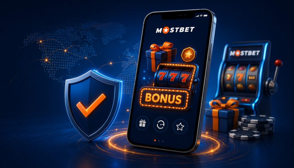 Bezpečný bonus MostBet v mobilním kasinu – výherní automat, dárky a ochrana hráče