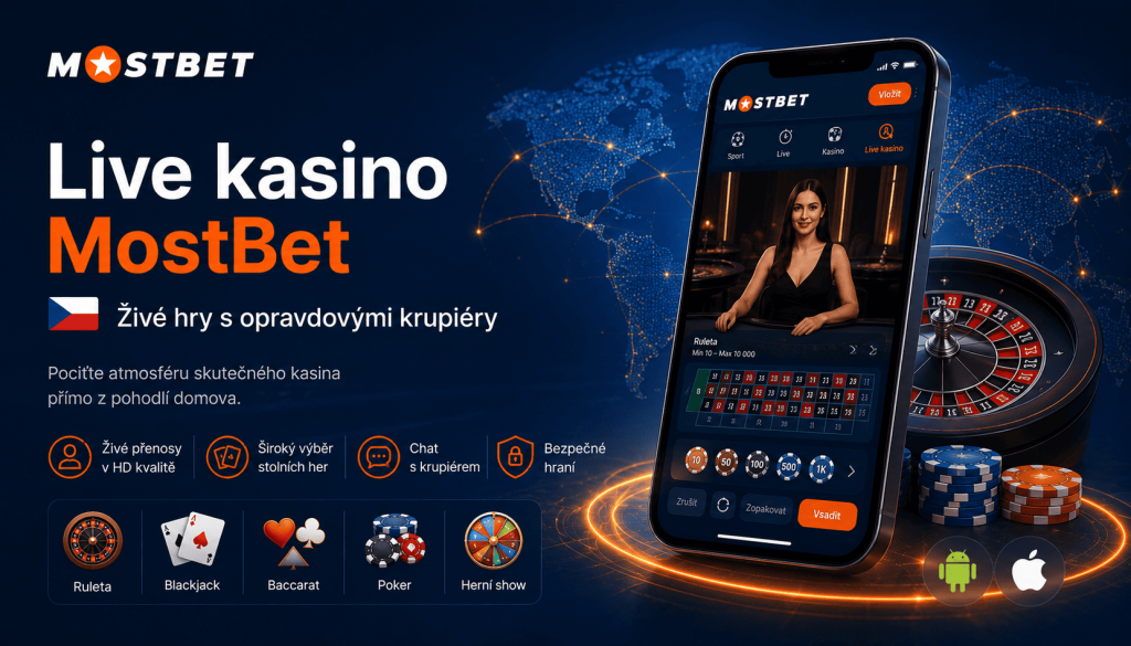 live-kazino-cz-1 Live kasino MostBet v Česku – živé hry s krupiéry na mobilním telefonu